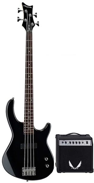 Dean Edge E09 Playmate Bass Guitar Package, Main