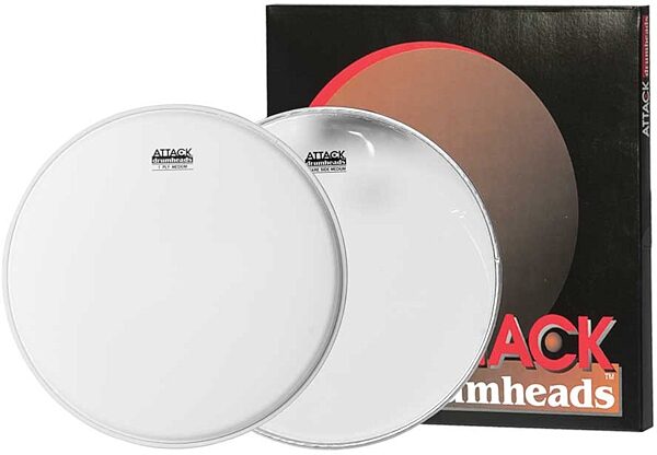 Attack Snare Coated Drumhead Pack, 14 inch, Main
