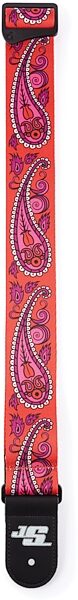 D'Addario Joe Satriani Signature Guitar Strap, Action Position Back