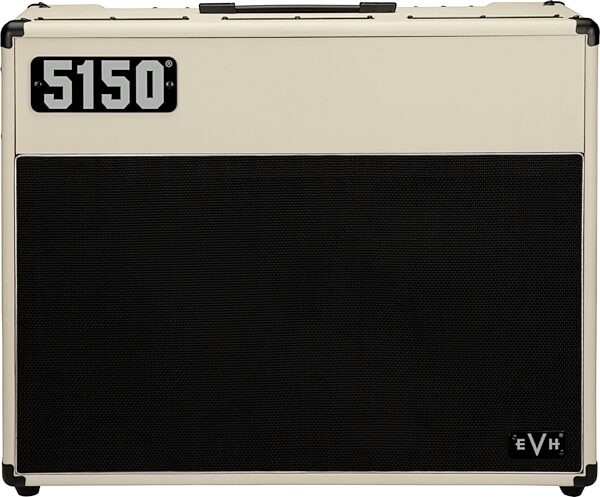 EVH Eddie Van Halen 5150 Iconic Series Guitar Combo Amplifier (60 Watts, 2x12"), Ivory, USED, Warehouse Resealed, Action Position Back