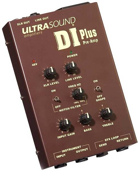 UltraSound DI Plus Preamp Direct Box, Main
