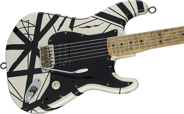 EVH Eddie Van Halen 78 Eruption Relic Van Halen Electric Guitar (with Case), Action Position Side