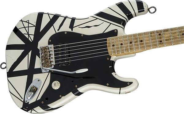 EVH Eddie Van Halen 78 Eruption Relic Van Halen Electric Guitar (with Case), Action Position Back