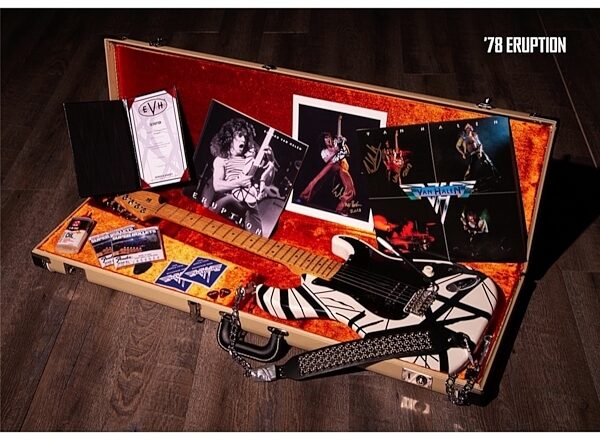 EVH Eddie Van Halen 78 Eruption Relic Van Halen Electric Guitar (with Case), Boxset