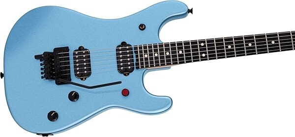 EVH Eddie Van Halen 5150 Series Standard Electric Guitar, Ice Blue Metallic, Open Box (Good), Action Position Side