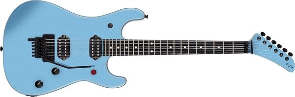EVH Eddie Van Halen 5150 Series Standard Electric Guitar, Ice Blue Metallic, Open Box (Good), Action Position Front