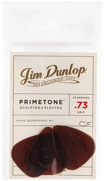 Dunlop 510P Primetone Standard Guitar Picks, 0.73 millimeter, 510P.73, 3-Pack, Main