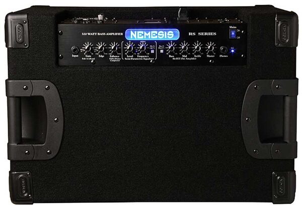Nemesis by Eden RS210 RS Series Bass Combo Amplifier (320 Watts, 2x10 in.), Rear