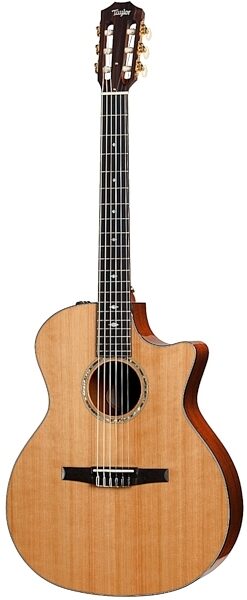 Taylor 514ce-N Grand Auditorium Classical Nylon Acoustic-Electric Guitar (with Case), Main