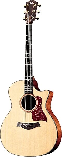 Taylor 514CE Grand Auditorium Cutaway Acoustic-Electric Guitar (with Case), Natural