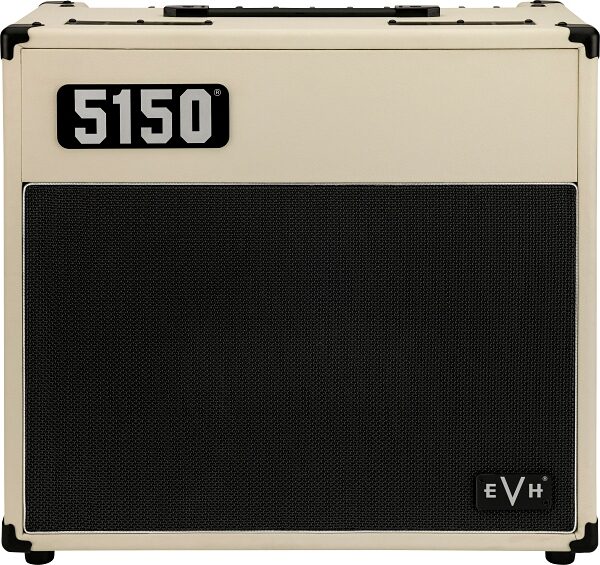 EVH Eddie Van Halen 5150 Iconic Series Guitar Combo Amplifier (15 Watts, 1x10"), Ivory, USED, Blemished, Action Position Back