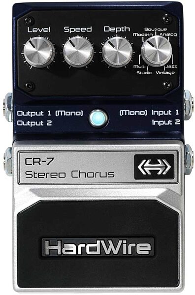 HardWire CR-7 Stereo Chorus Pedal, Main