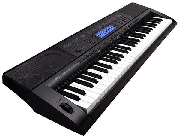Casio CTK-5000 Keyboard, 61-Key, Touch-Sensitive, Angle
