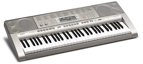 Casio LK-270 61-Key Lighted Keyboard with USB, Angle