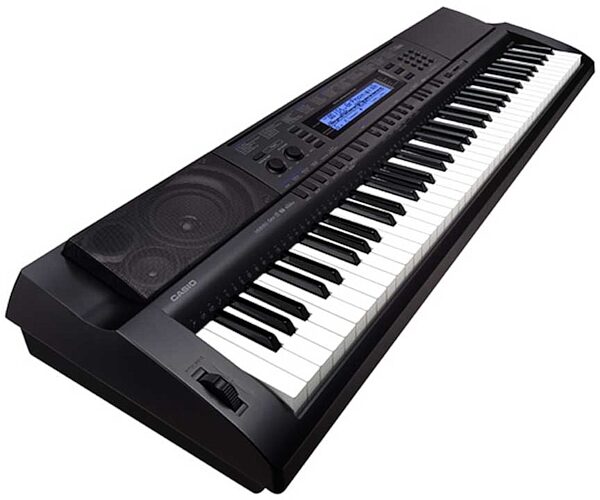 Casio WK-500 76-Key Electronic Keyboard, Angle