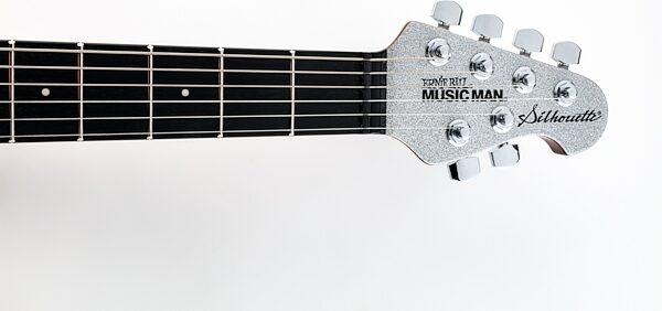 Ernie Ball Music Man Silhouette HSH BFR Electric Guitar (with Case), Main Neck
