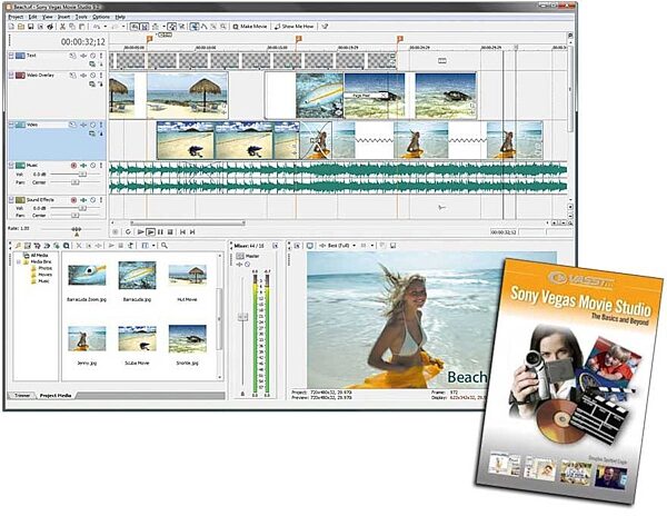 PreSonus Sony Vegas Movie Studio and Vasst Training Bundle (Windows), Main