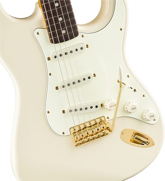 Fender Limited Edition Made In Japan Daybreak Stratocaster Electric Guitar (with Gig Bag), Action Position Back
