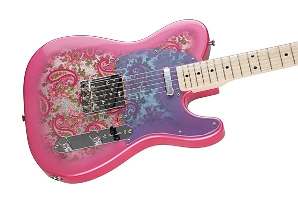 Fender Classic '69 Telecaster Electric Guitar, Pink Paisley View 2