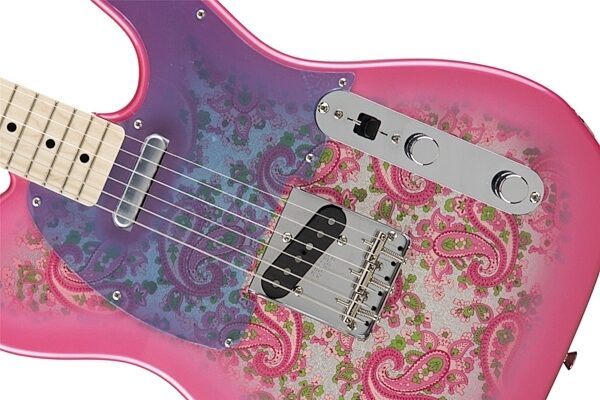 Fender Classic '69 Telecaster Electric Guitar, Pink Paisley View 3