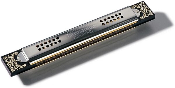 Hohner 53/48-A Tremolo Harmonica, Key of Bb, Action Position Front