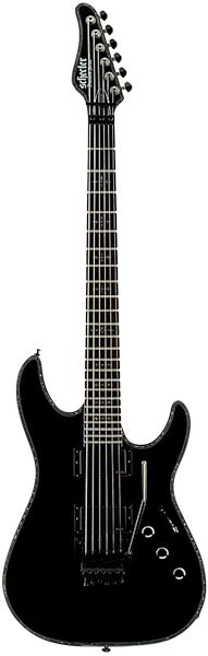 Schecter Hellraiser Sunset Electric Guitar with Floyd Rose, Black