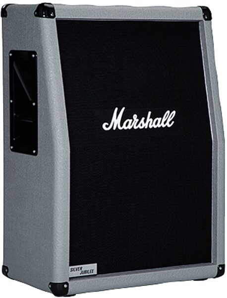Marshall Studio Silver Jubilee 2536A Guitar Speaker Cabinet, Angled (140 Watts, 2x12"), 8 Ohms, Action Position Back