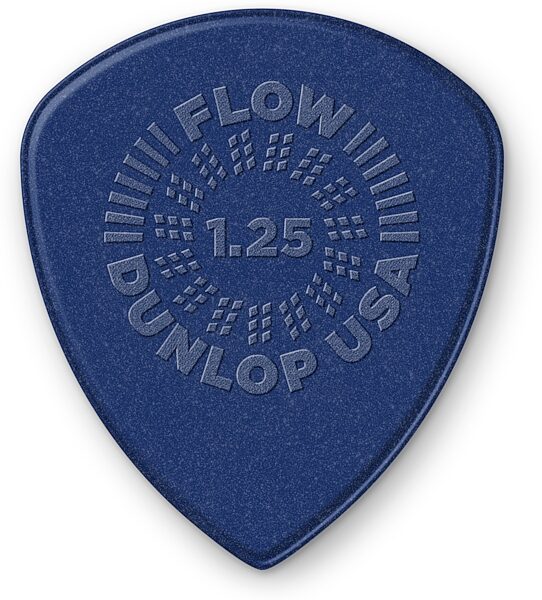Dunlop Flow Nylon Guitar Picks (12-Pack), Action Position Back