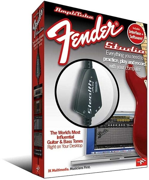 IK Multimedia AmpliTube Fender Studio Amplifier and FX Modeling Software (Mac and Windows), Main