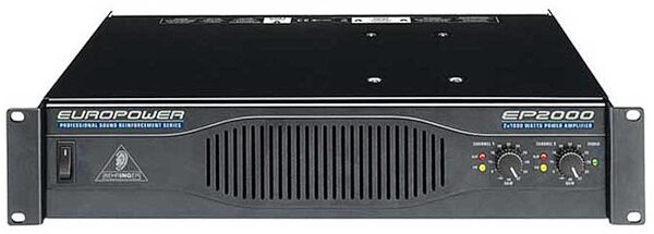Behringer EP2000 Power Amplifier, Main