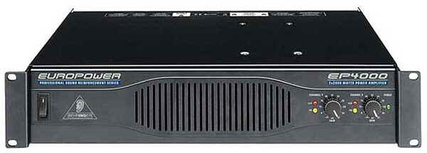 Behringer EP4000 Power Amplifier, Main