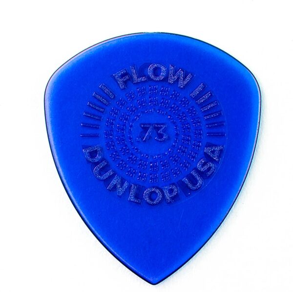 Dunlop Flow Standard Ultex Guitar Picks, 73 millimeter, 6-Pack, Action Position Back
