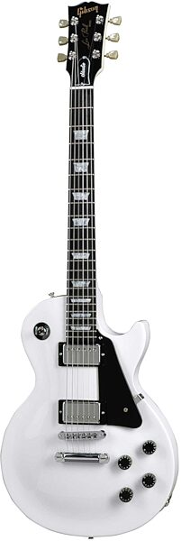Gibson Les Paul Studio Electric Guitar with Case, Alpine White, With Chrome Hardware