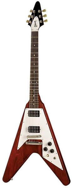 Gibson Faded Series Flying V Electric Guitar (with Gig Bag), Worn Cherry