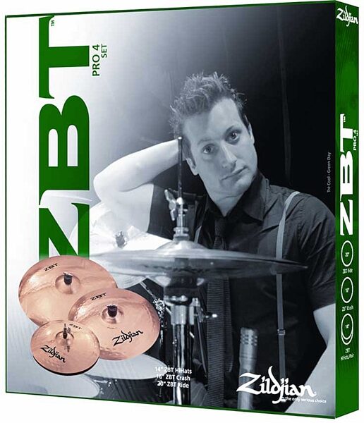 Zildjian ZBT 4 Pro Cymbal Package, Main