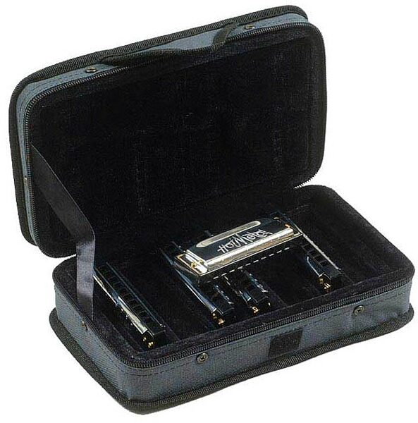 Hohner Case Of Metal Harmonicas 5-Pack, Main