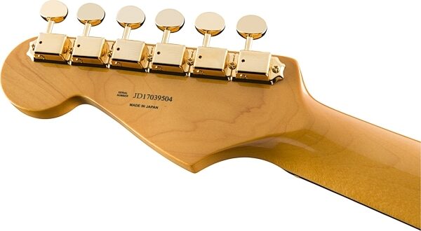 Fender Limited Edition Made In Japan Midnight Stratocaster Electric Guitar (with Gig Bag), Action Position Back
