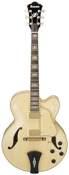 Ibanez AF100 Artcore Electric Guitar (with Case), Natural
