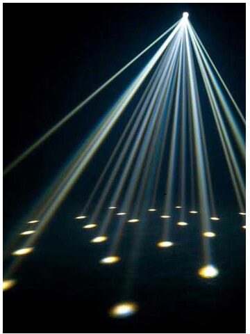 American DJ Sparkle LED 3W Moonflower Effect, FX 1