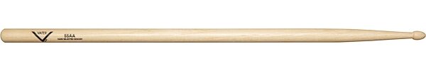 Vater Hickory Drumsticks, 55AA, Wood Tip, Pair, Action Position Back
