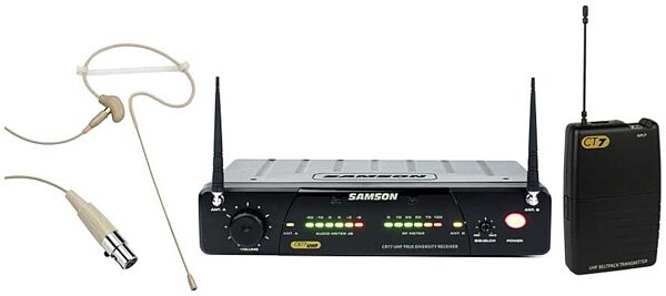 Samson Concert 77 UHF TD Wireless with SE10 Headset Transmitter, Main