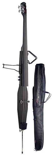 Stagg EDB Electric Upright Bass (with Gig Bag), Black