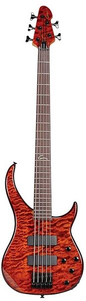 Peavey Cirrus 5-String Electric Bass, Quilt Tiger Eye