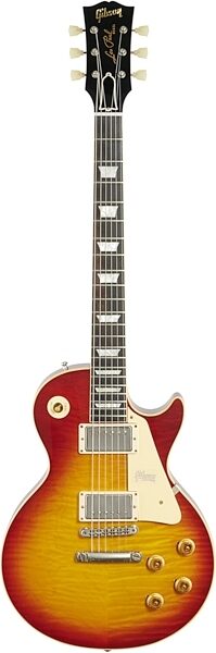 Gibson Custom Shop 1959 Les Paul Electric Guitar, Brazilian Rosewood Fingerboard (with Case), Action Position Back