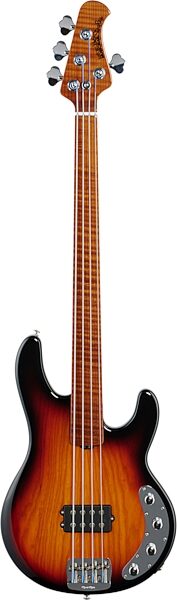 Ernie Ball Music Man StingRay 4 Special BFR Fretless Electric Bass (with Case), Action Position Back