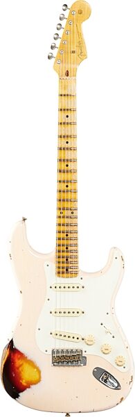 Fender Limited Edition '59 Stratocaster Heavy Relic Electric Guitar, with Maple Fingerboard (with Case), Action Position Back