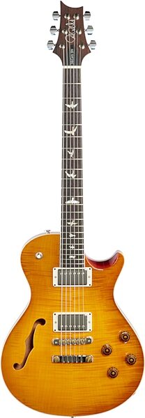 PRS Paul Reed Smith Singlecut McCarty 594 Semi-Hollowbody Electric Guitar (with Case), Action Position Back