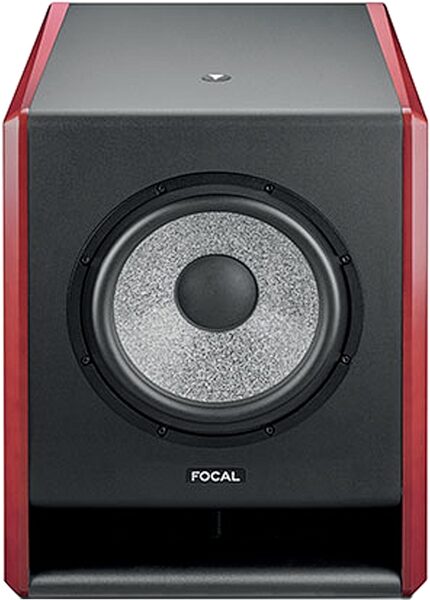 Focal Sub12 13" Powered Studio Subwoofer, Red, Single Speaker, Action Position Back