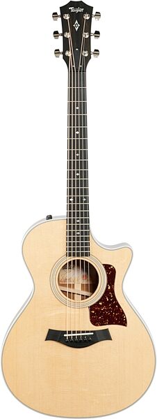 Taylor 412ceV Grand Concert Acoustic-Electric Guitar (with Case), Action Position Back