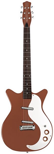 Danelectro '59 MOD NOS Electric Guitar, Copper, Action Position Back